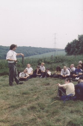 Guided school visit on Hail Mary Hill